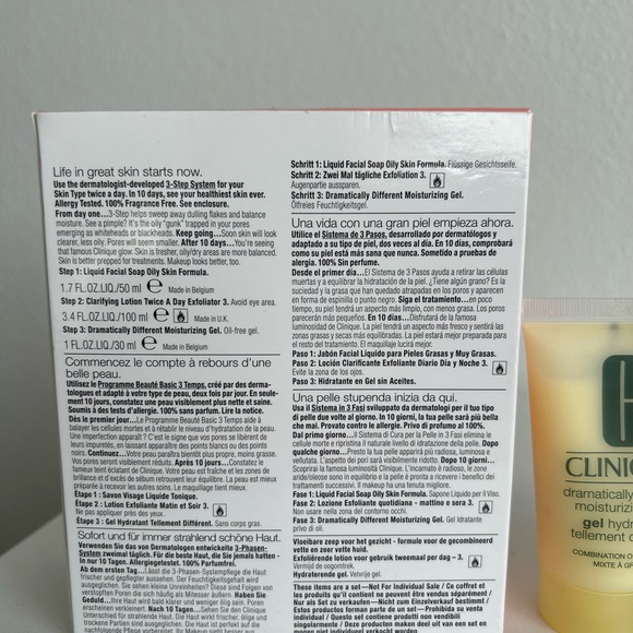 Clinique 3-Step Creates Great Skin set Basic 3 temps - Picture 6 of 7